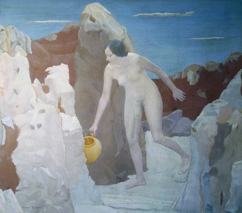 The spring, 1935 (oil on canvas) à Mario Broglio