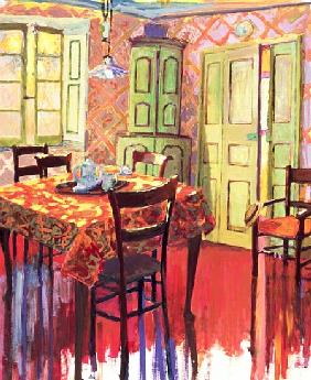 Morning Room, 2000 (acrylic on canvas) 