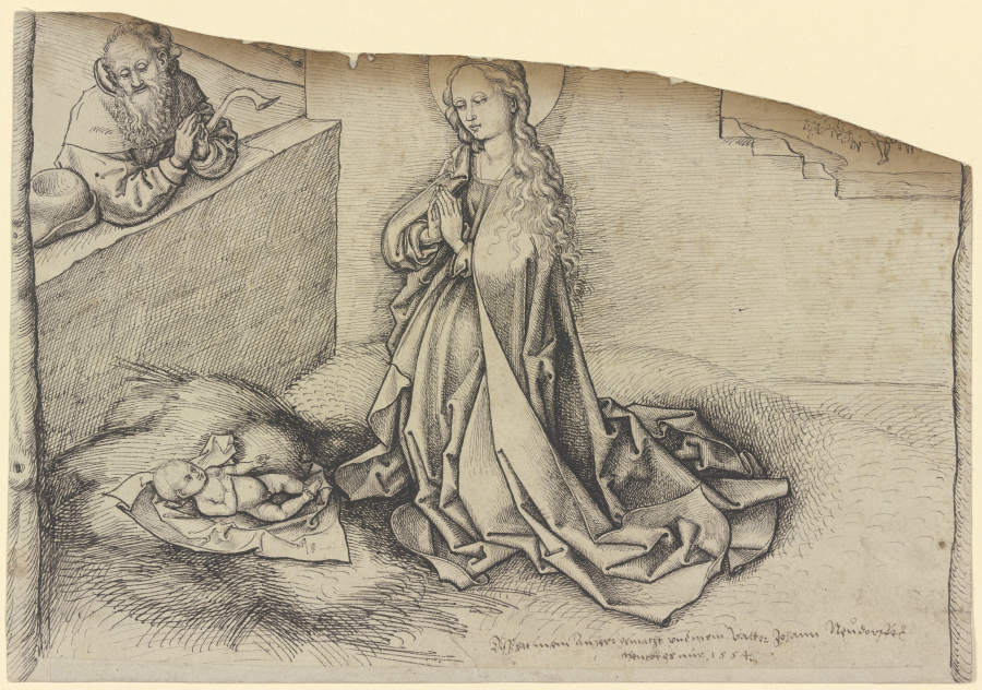 The Nativity à Martin Schongauer