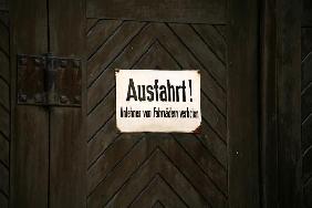 Ausfahrt