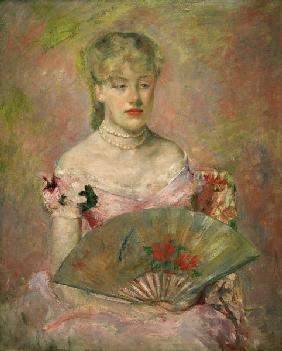 M. Cassatt, A. Ch. Gaillard with Fan.