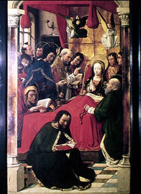 The Death of the Virgin à Maître de Santa Maria del Campo