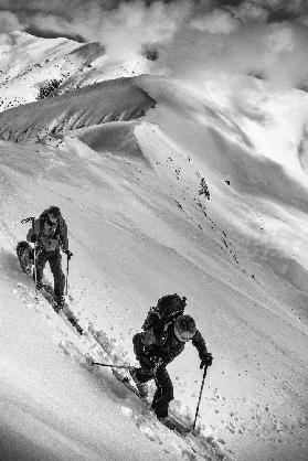 ski mountaineering . .