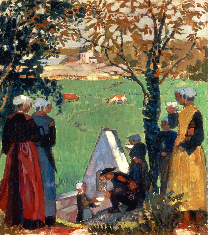 La sainte source à Guidel à Maurice Denis