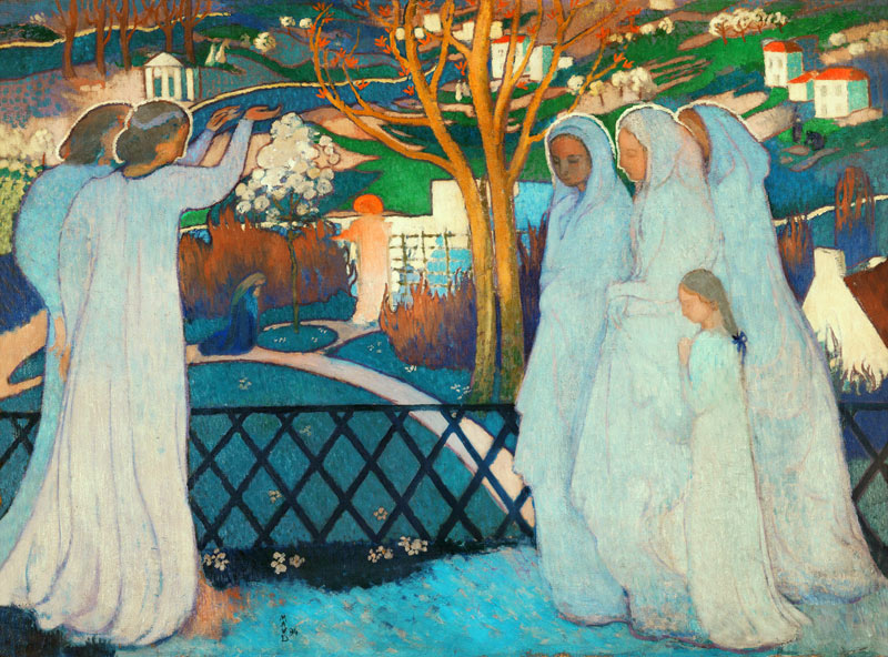 The women find Jesus tomb em à Maurice Denis
