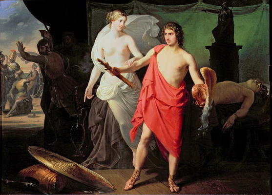 Achilles and Thetis (oil on canvas) à Mauro Conconi