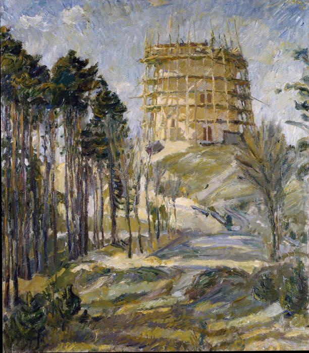 Water Tower in Hermsdorf à Max Beckmann