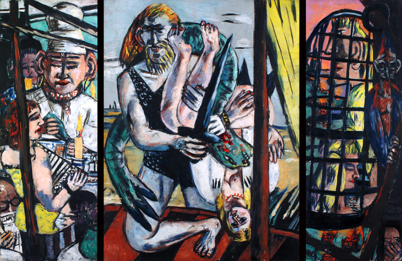 Perseus (Triptych). 1941 à Max Beckmann
