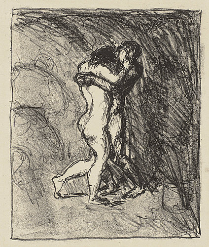 Das Wiederfinden (The recovery). 1909 à Max Beckmann