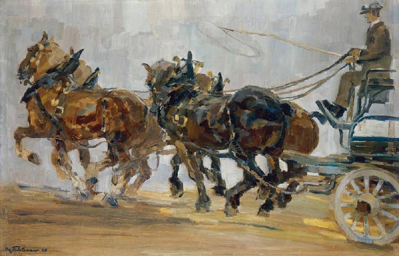 Four-In-Hand (Carriage) à Max Feldbauer