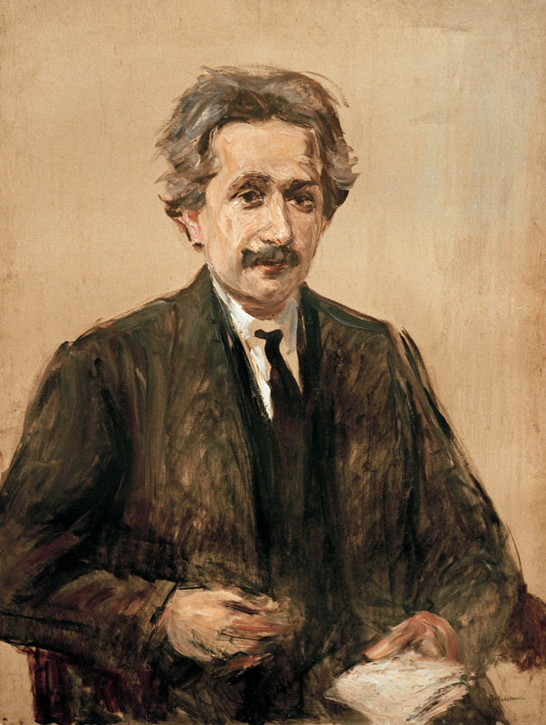Albert Einstein à Max Liebermann