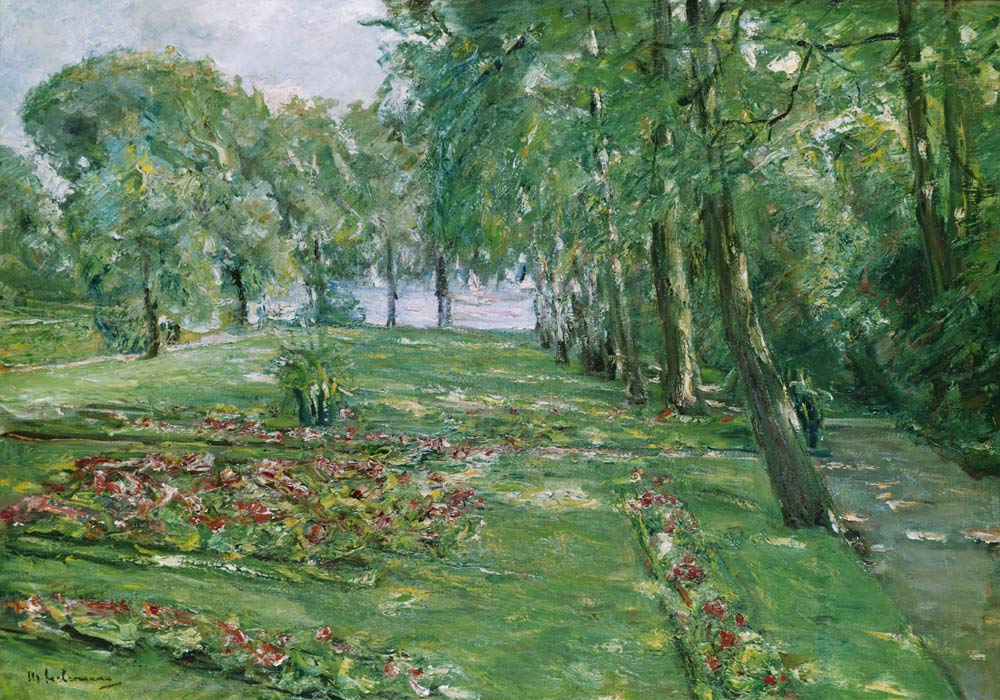 Garten am Wannsee - Max Liebermann en reproduction imprimée ou copie peinte  à l\'huile sur toile