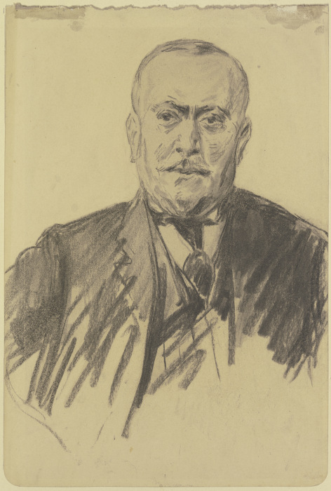Portrait of a man à Max Liebermann