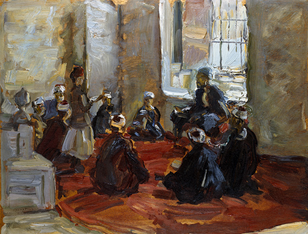 Slevogt, Vorlesung Moschee Kairo / 1914 à Max Slevogt