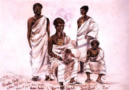 'C.C.C. Ashantee Chiefs and King Coffe Kollally Son' à M.B. Mealy