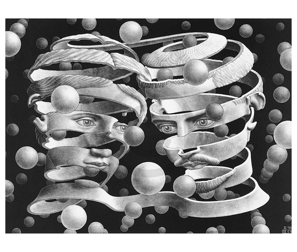 Titre de l‘image : M.c. Escher - Band ohne Ende - (ESE-22)