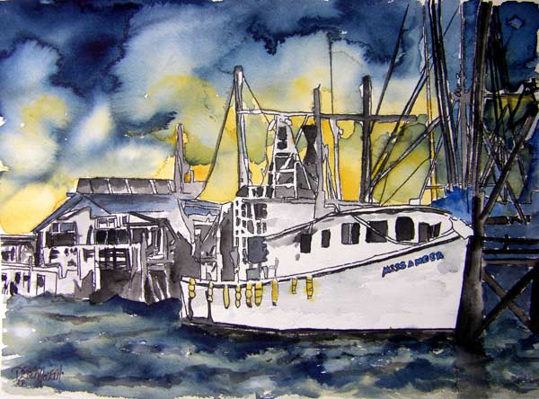 Tybee Island Boat à Derek McCrea