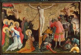 autel Berswold : crucifixion du Christ.