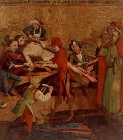 martyre de Saint Bartholomé à Maître de 1445