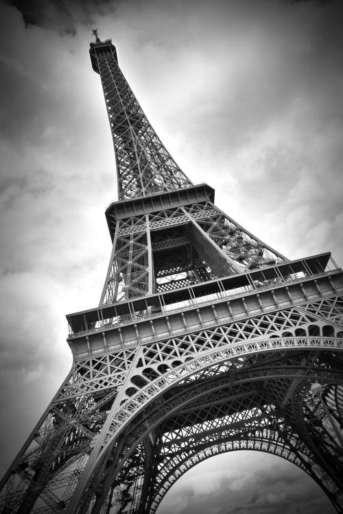 Tour Eiffel Paris | Monochrome à Melanie Viola
