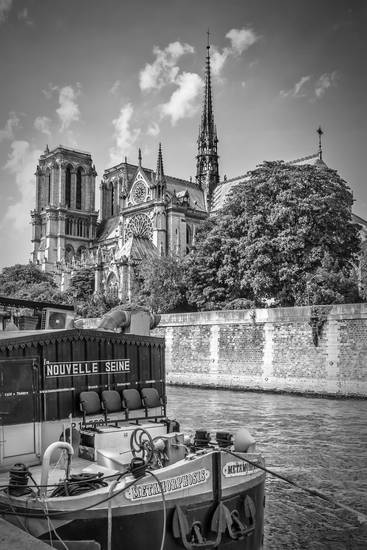 PARIS Cathédrale Notre-Dame | Monochrome