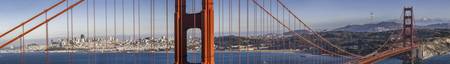 SAN FRANCISCO Golden Gate Bridge - Panorama extrême