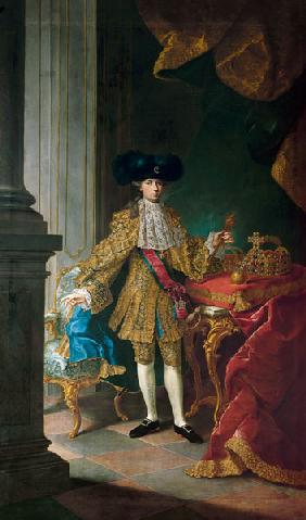 Empereur Joseph II  d'Autriche avec les insignes royales