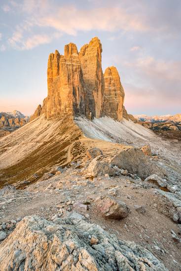 Drei Zinnen und Paternsattel in Südtirol