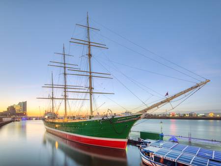 Segelschiff Rickmer Rickmers in Hamburg