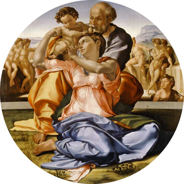 famille Sainte à Michelangelo Buonarroti