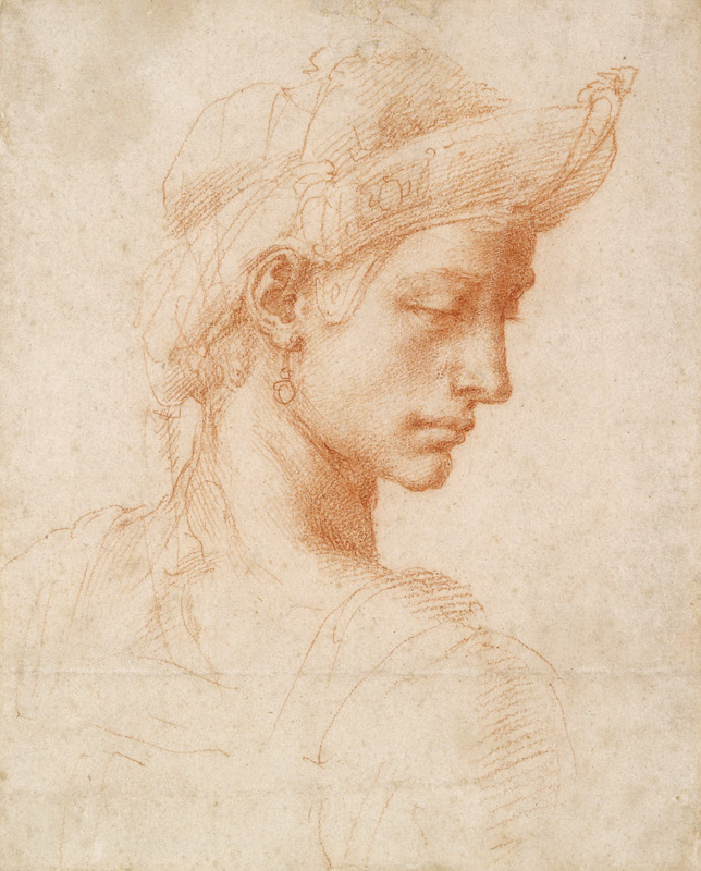 Ideal Head à Michelangelo Buonarroti