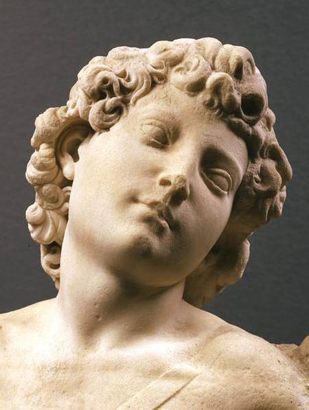 Head of the 'Manhattan' Cupid à Michelangelo Buonarroti