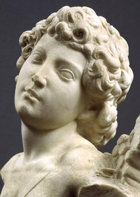Head from the 'Manhattan' Cupid à Michelangelo Buonarroti