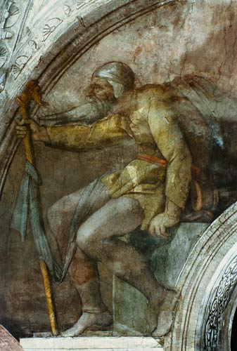 Sistine Chapel Ceiling: One of the Ancestors of God à Michelangelo Buonarroti