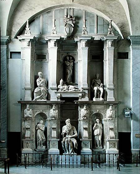 Tomb of Pope Julius II (1453-1513) à Michelangelo Buonarroti
