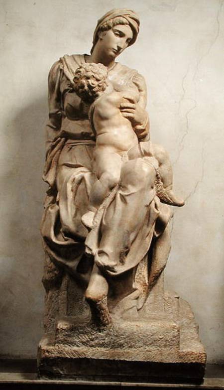 The Virgin and Child à Michelangelo Buonarroti