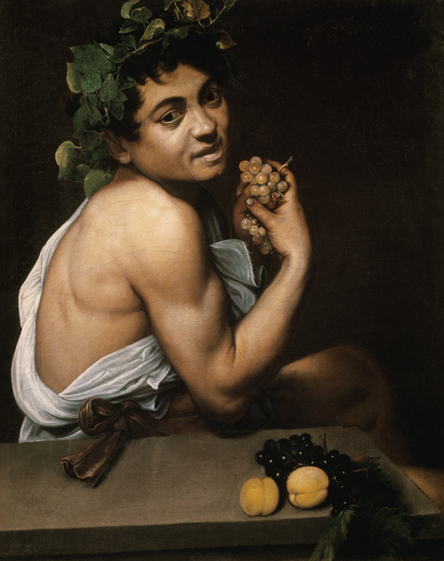 Bacchus malade à Michelangelo Caravaggio, dit le Caravage