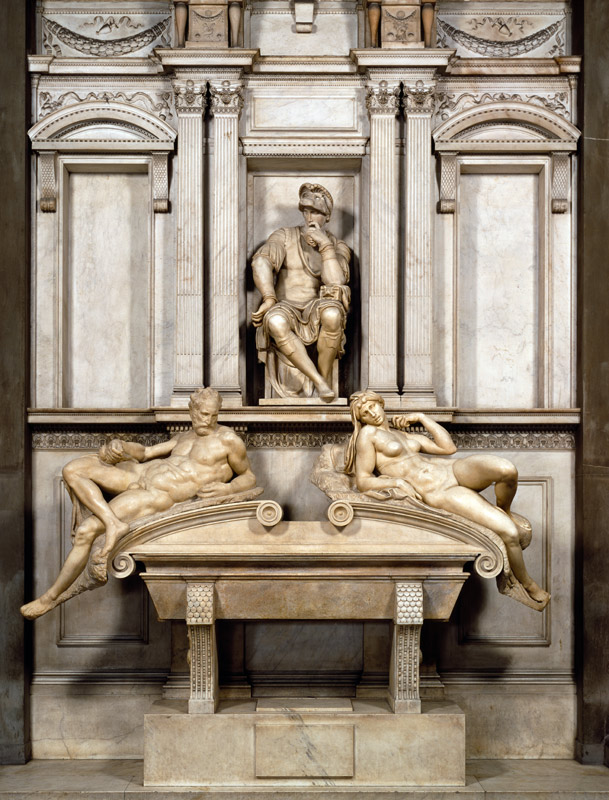 Tomb of Lorenzo de Medici (1449-92) à Michelangelo Caravaggio, dit le Caravage