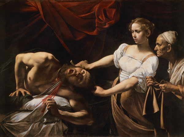 Judith and Holofernes à Michelangelo Caravaggio, dit le Caravage
