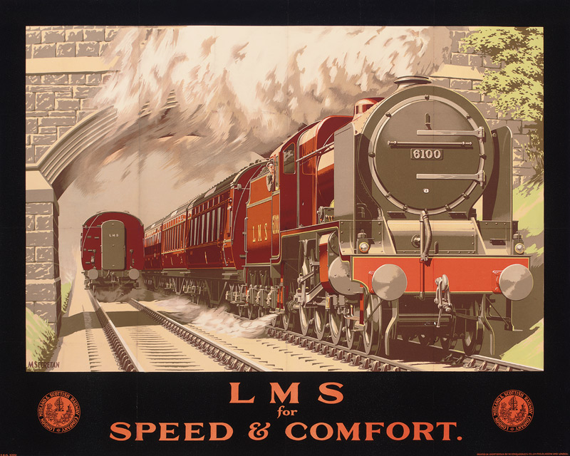LMS for Speed and Comfort. (gedruckt bei McCorquodale Co. Ltd., London) à Murray Secretan