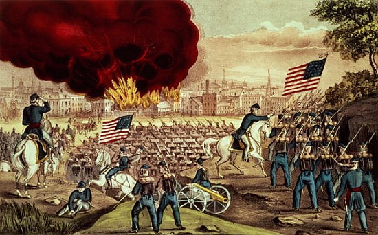 The Capture of Atlanta the Union Army, 2nd September à N. Currier