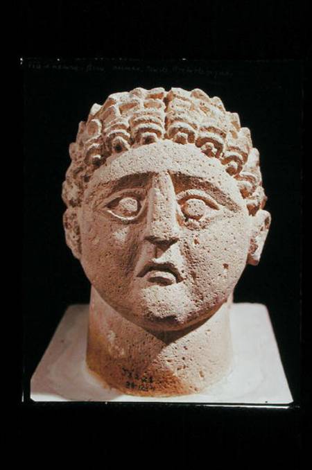 Head of a man, from Khirbet et-Tannur à Nabatean