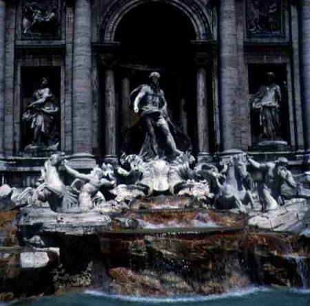 Trevi Fountain à Nicola Salvi