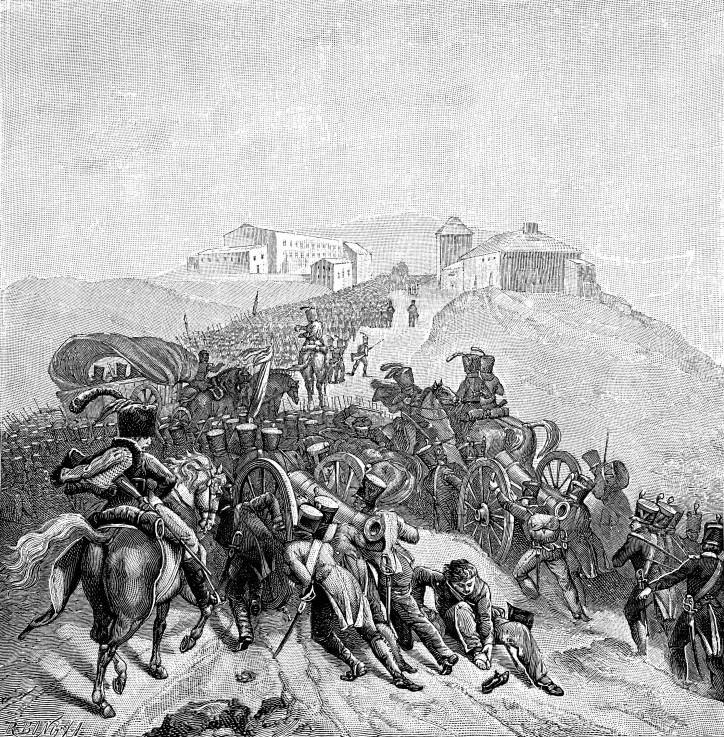 The French Army Crossing the Sierra de Guadarrama on December 1808 à Nicolas Antoine Taunay