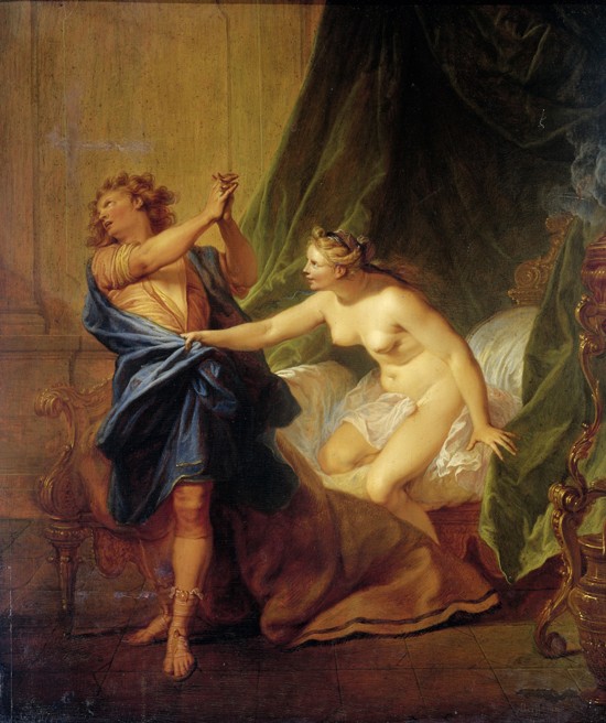 Joseph and Potiphar's Wife à Nicolas Bertin