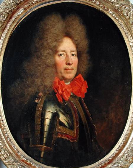 Pierre de Montesquiou (1645-1725) Count of Artagnan, Governor of Arras à Nicolas de Largilliere