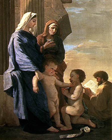 The Holy Family à Nicolas Poussin