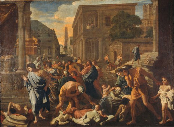 The Plague in Ashdod / Poussin / 1631 à Nicolas Poussin