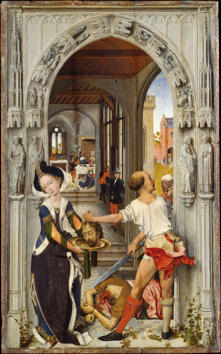 Beheading of St. John the Baptist à Maître hollandais vers 1510