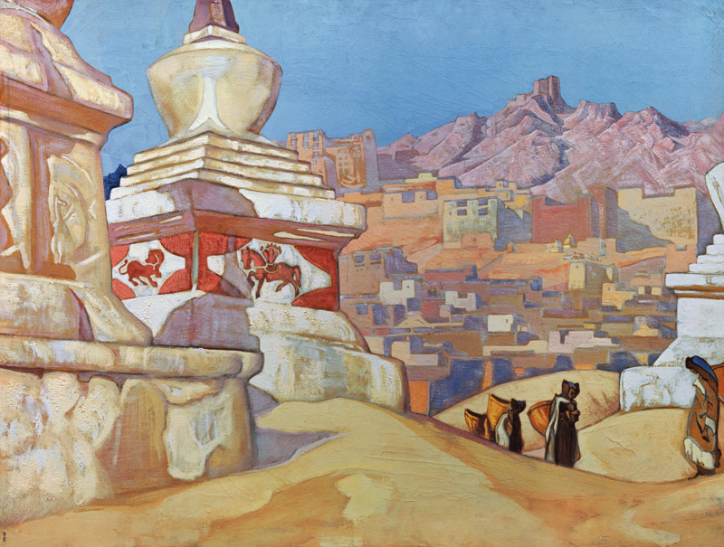 Steed of Good Fortune (From Maitreya suite) à Nikolai Konstantinow. Roerich